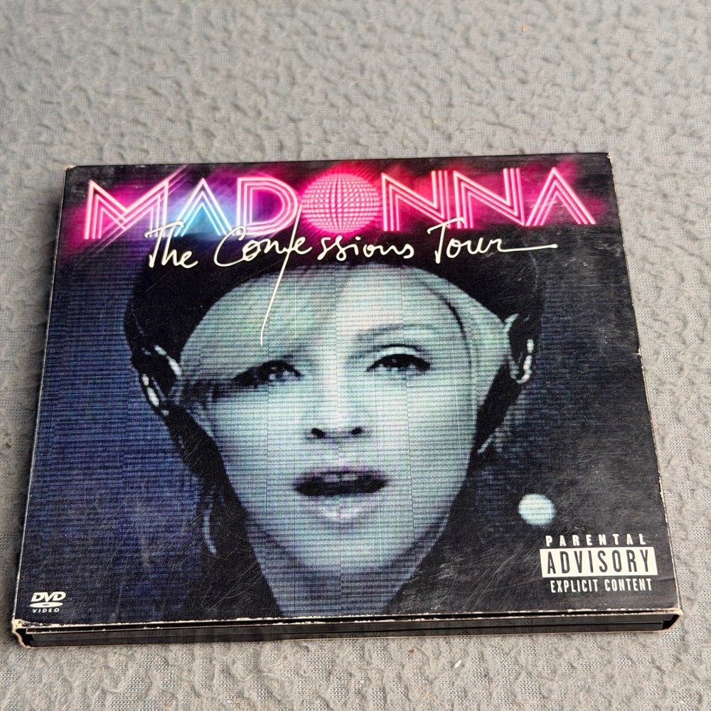 Madonna The Confessions Tour CD DVD Set Live Album Foldout Booklet 2007